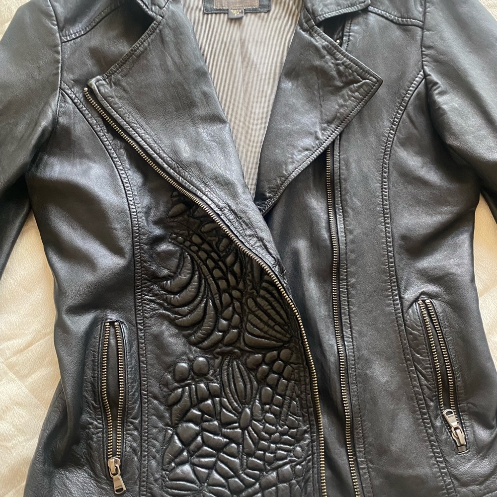 Guess leather jacket